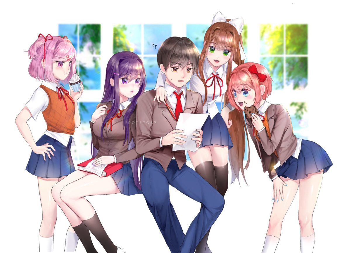 What are the powers of each character in Doki Doki Literature Club