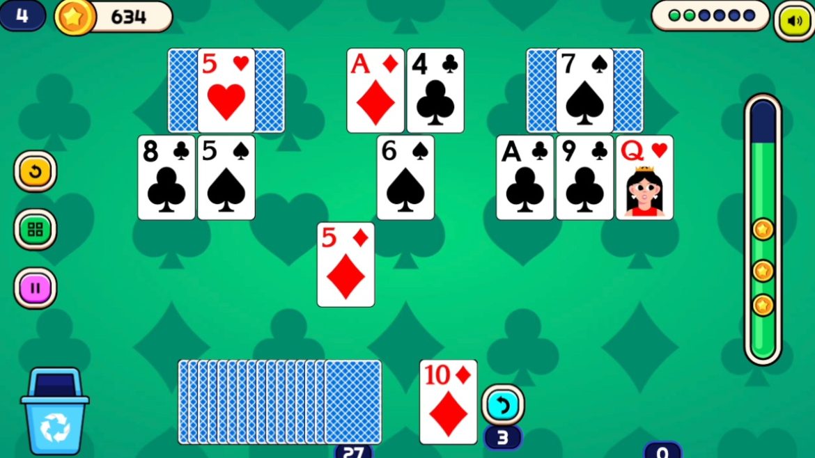 A Classic Pastime Reimagined with Coolmath Games Solitaire
