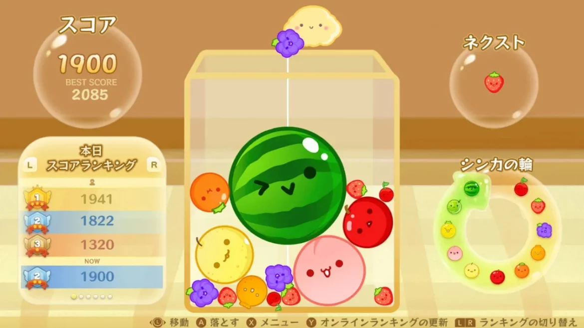 Suika Game (or Watermelon Game): A Simple But Addictive Puzzle Game
