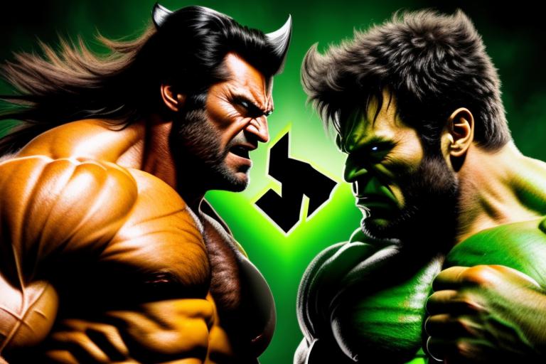 Wolverine vs. Hulk: A Collision of Fury and Resilience
