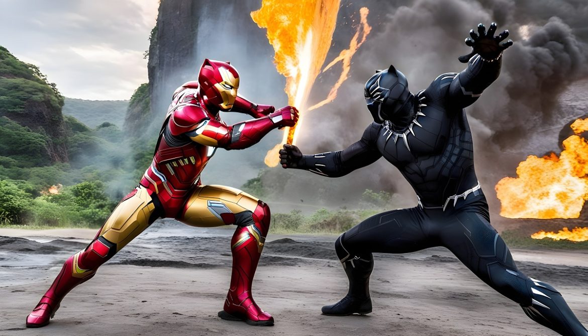 Iron Man vs. Black Panther: A Clash of Technology and Vibranium