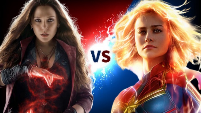 Scarlet Witch vs Captain Marvel: A Face-Off of Titans